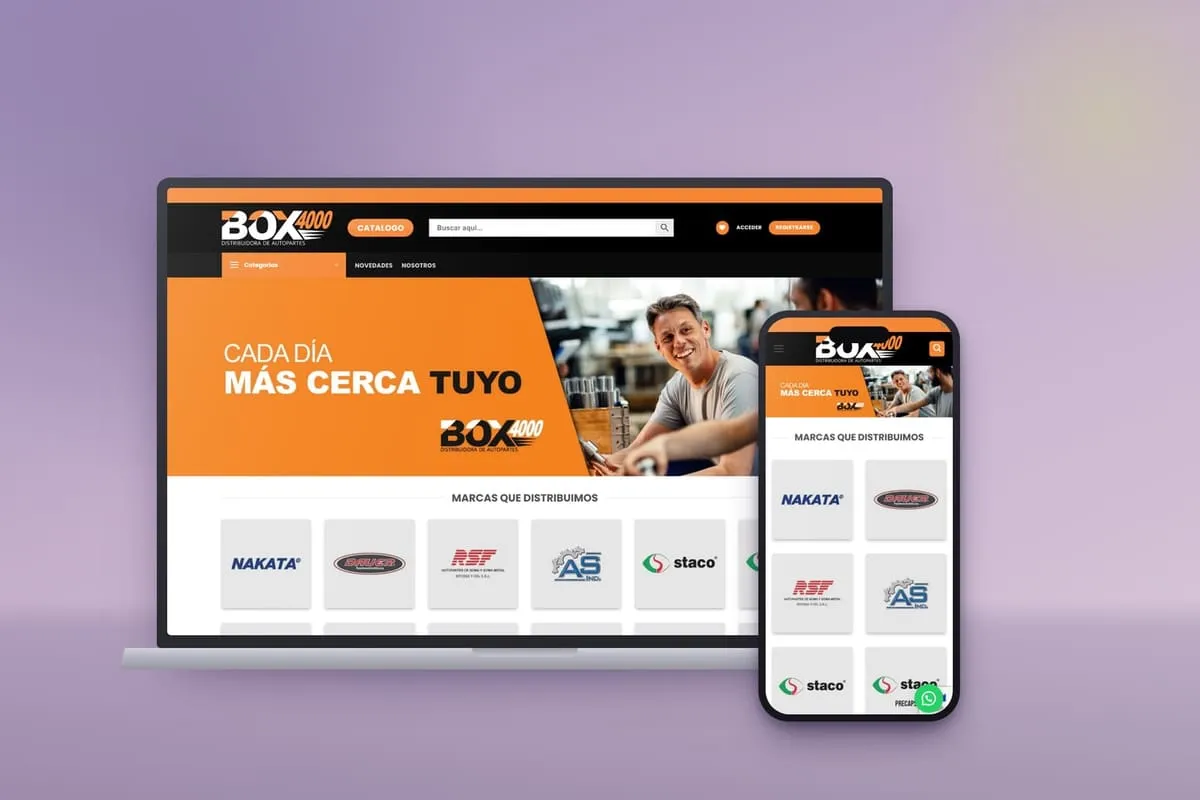 Tienda WooCommerce de Box 4000