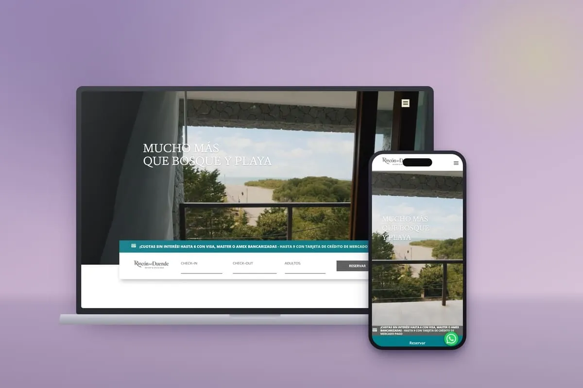 Sitio web de Rincón del Duende, desarrollo de WebWooCommerce