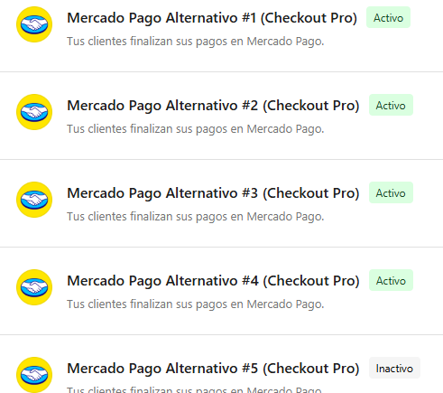 Configuración del separador de pagos de Mercado Pago para WooCommerce