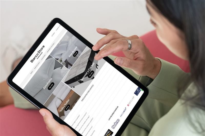Sitio web de Blanco Store Mayoristas — desarrollo de WebWooCommerce
