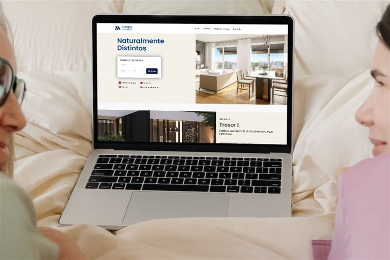 Sitio web de Mateo Broker — desarrollo de WebWooCommerce