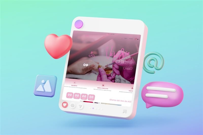 Tienda WooCommerce de Unas Chic — Mayorista · Insumos de manicura